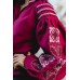 Embroidered blouse "Harmony" mauve